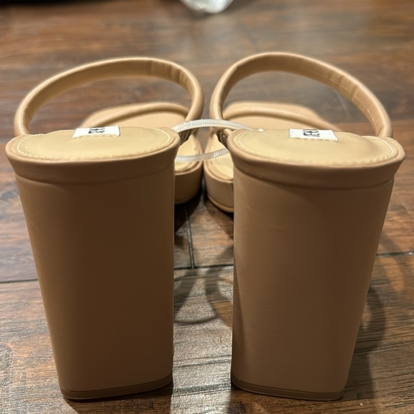 NEW! Steve Madden Natural Polly Sandal - Size 9.5 - Picture 10 of 16